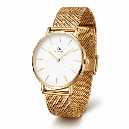 Duomo Golden Round Women's Watch