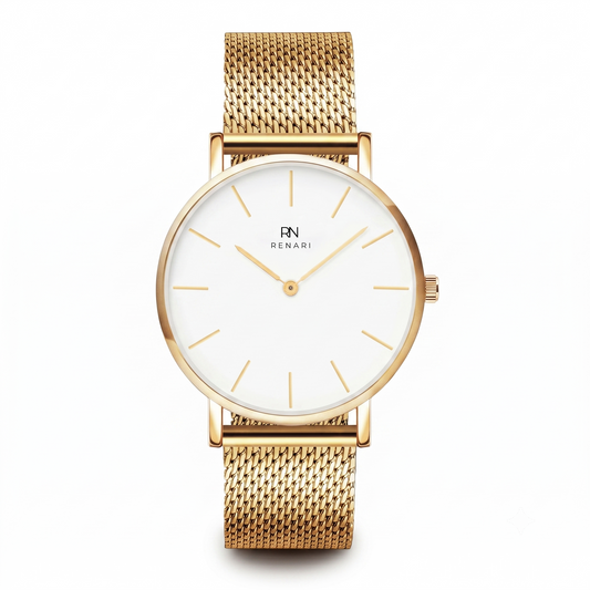 Reloj Femenino Redondo Duomo Golden