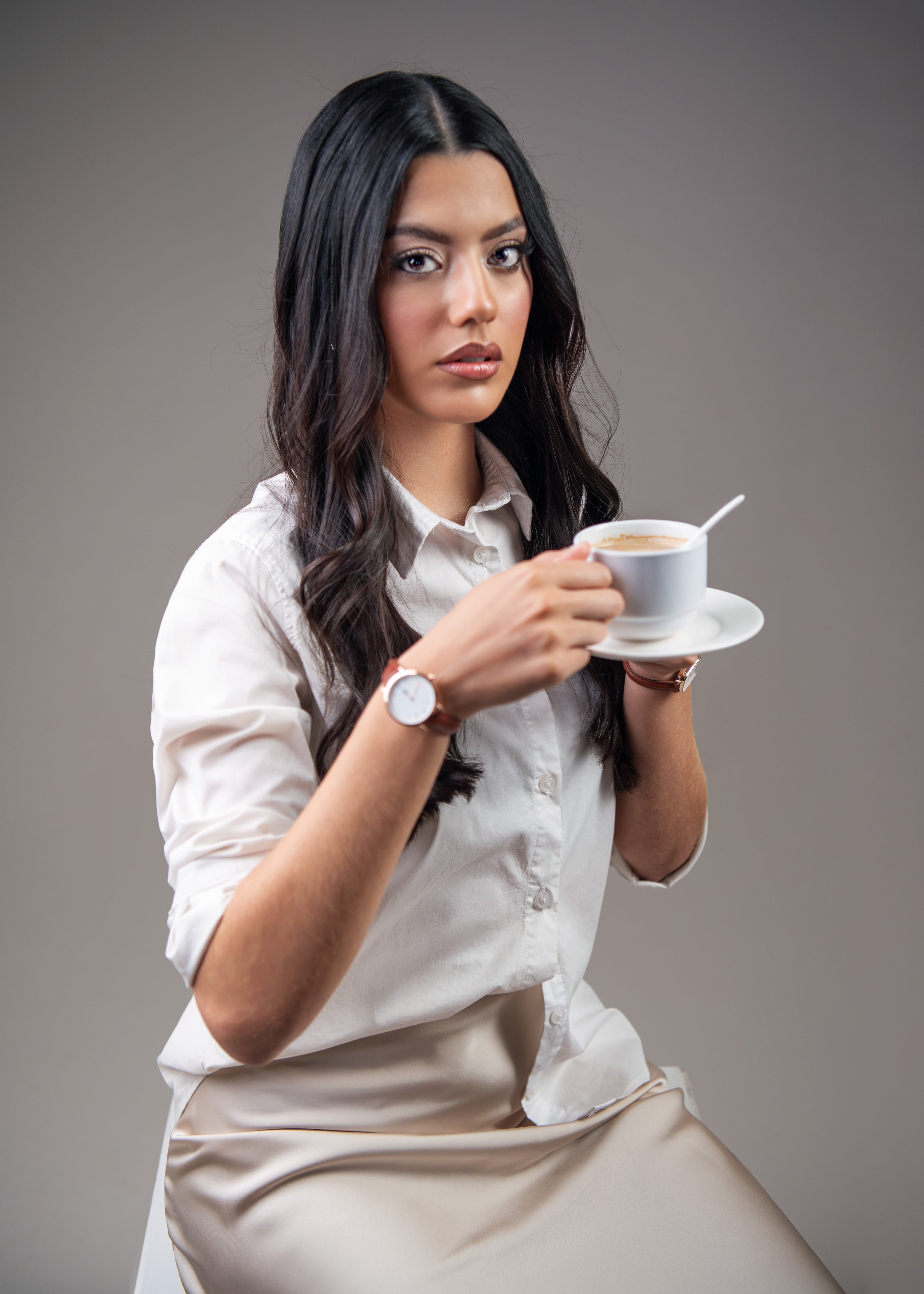 Reloj Chicago Marrón